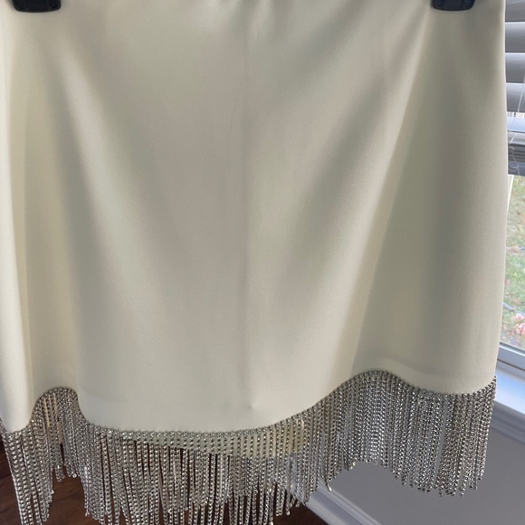 Gianni Bini Dixie Rhinestone Fringe skirt - Picture 2 of 5